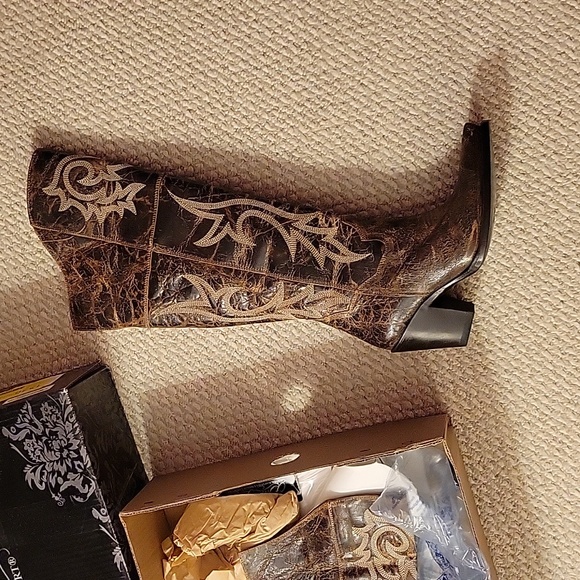 Dan Post Jilted over the knee boots - Picture 2 of 7